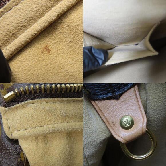 LOUIS VUITTON Brown Monogram Leather Looping GM Shoulder Bag - Picture 9 of 11